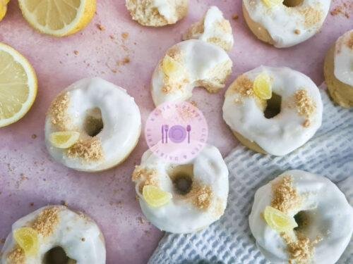 Read more about the article Vegan Lemon Cheesecake Doughnuts